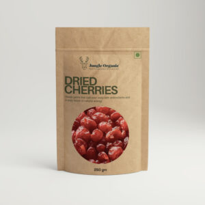 Dried Kashmiri Cherry | All-Natural & Chewy | Chocked with Antioxidants & Vitamins